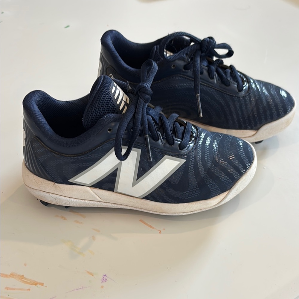 New Balance Kids Navy Blue Shoes